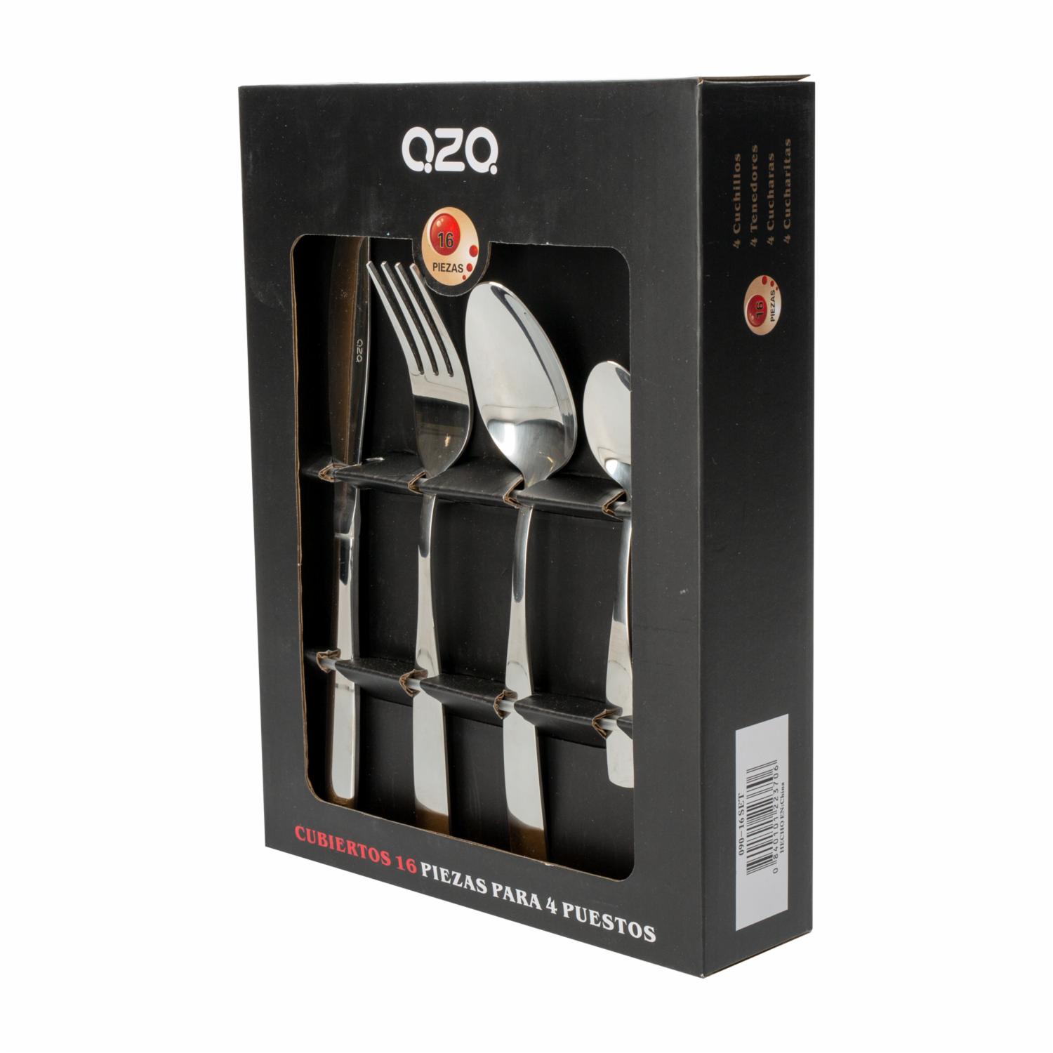 Juego De Cubiertos Para 4 Puestos QZQ 16 Piezas - Imagen 3