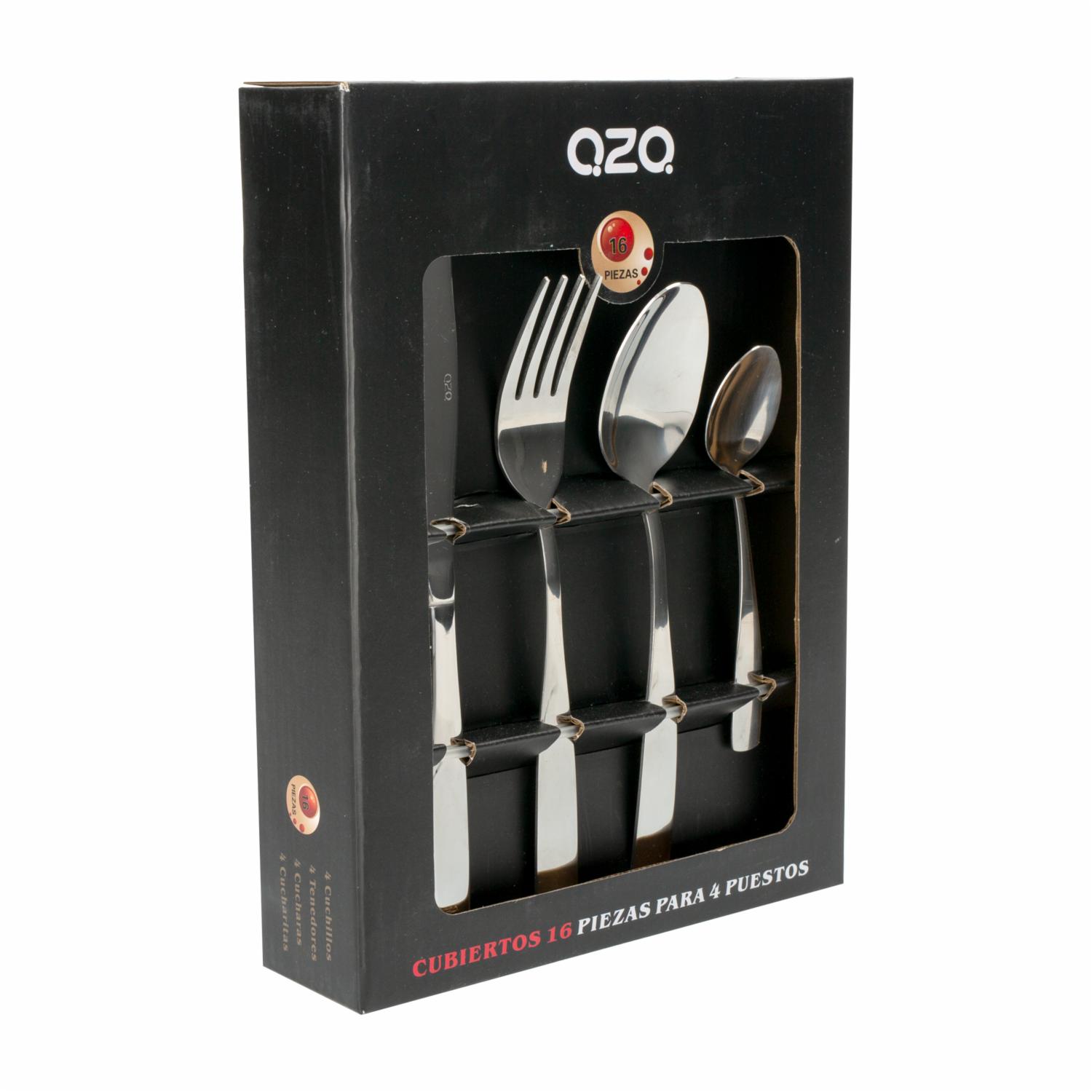 Juego De Cubiertos Para 4 Puestos QZQ 16 Piezas - Imagen 4