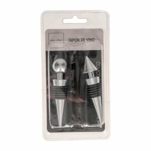 Set Tapón Vino FREE HOME x 2 Piezas