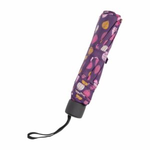 Paraguas Color Lila Diseño Hojas FREE HOME Unidad