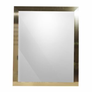 Espejo Para Pared Dorado FREE HOME 40 X 50 CM