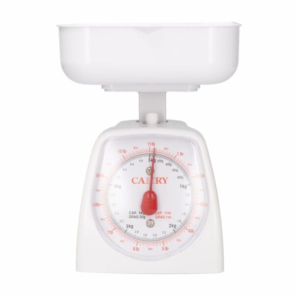 Balanza Cocina Con Tazon Blanca CAMRY 5 Kg - Imagen 2