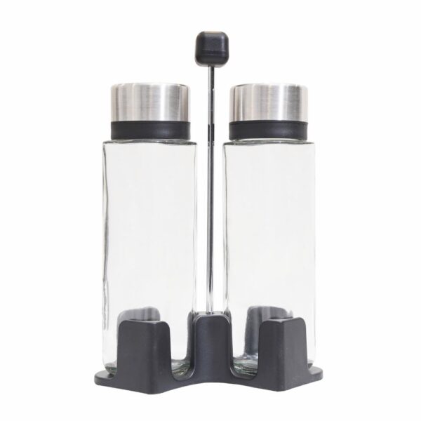Aceitero Y Vinagrero Con Organizador SINOGLASS Unidad - Imagen 2