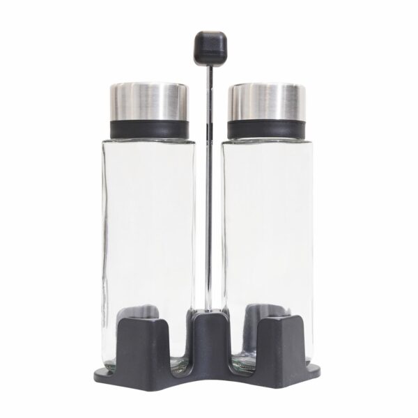 Aceitero Y Vinagrero Con Organizador SINOGLASS Unidad - Imagen 2