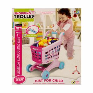 Coche De Compras SHUN FENG LONG TOYS Incluye 19 Piezas