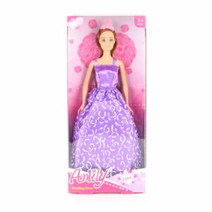 Muñeca Princesa Con Vestido Largo ANLILY Modelos Surtidos