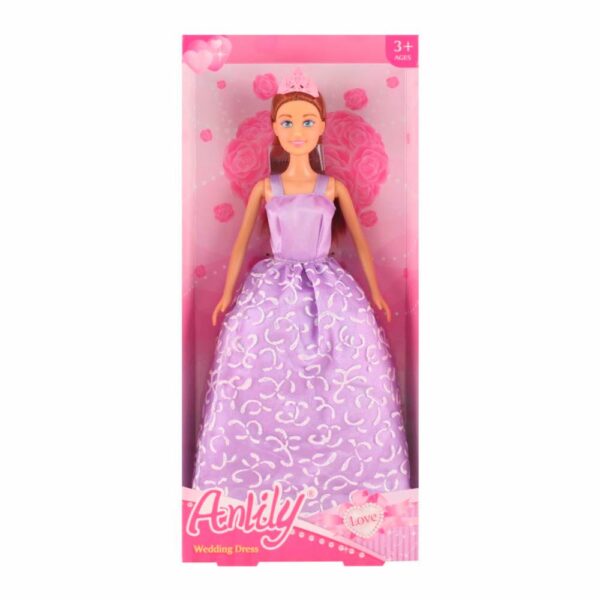 Muñeca Con Vestido Largo ANLILY Para Niña - Imagen 3