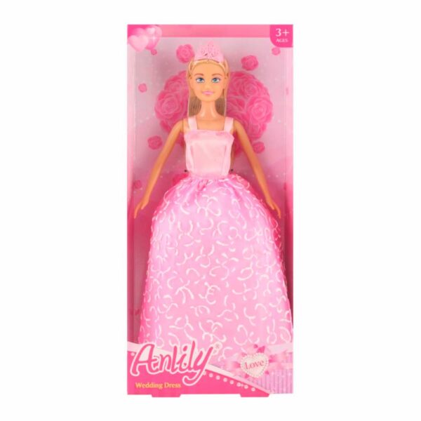 Muñeca Con Vestido Largo ANLILY Para Niña - Imagen 4