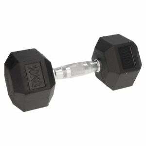 Pesas Rubber Hexagonales RISING 10KG