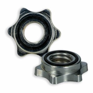 Seguros Para Mancuernas Roscado RISING Acero