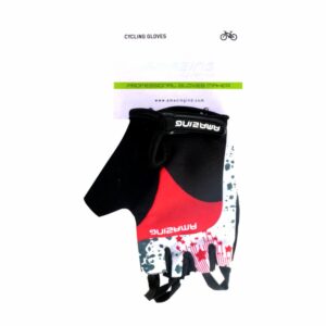 Guantes De Ciclismo Mujer Rosado Blanco  NegroMissy Concept AMAZING PEQUEÑO