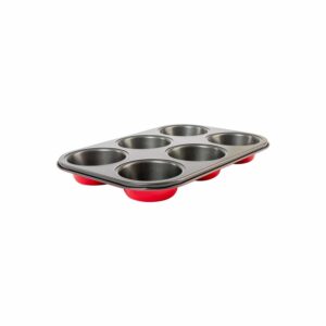 Molde 6 Muffins Rojo RL INDUSTRY Unidad