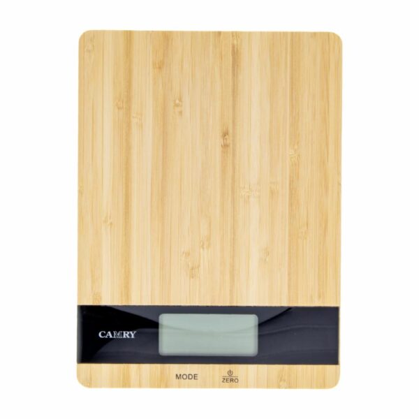 Balanza Cocina Bambú CAMRY Unidad - Imagen 2