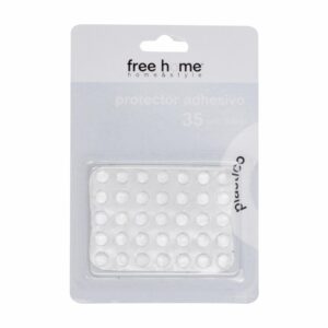 Ganchos Transparentes Adhesivos FREE HOME x 35 Piezas