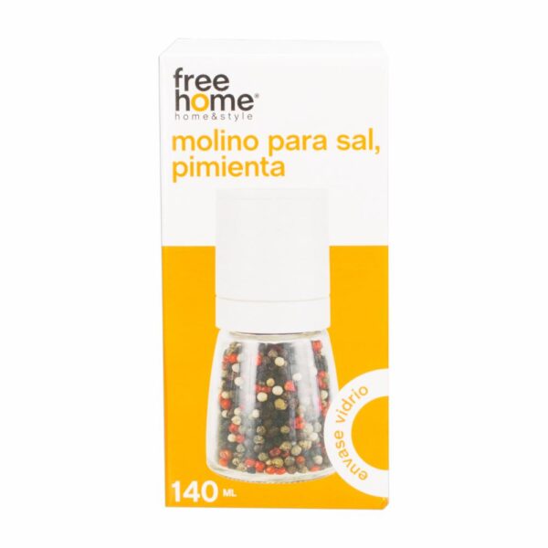 Molino Sal Pimentero Blanco FREE HOME Basico - Imagen 3
