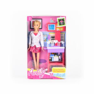 Set Muñeca Veterinaria ANLILY Incluye Accesorios