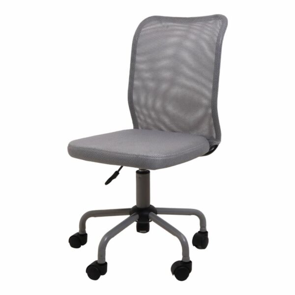 Silla De Oficina Altura Regulable Gris SOPAI FURNITURE Textil - Imagen 3