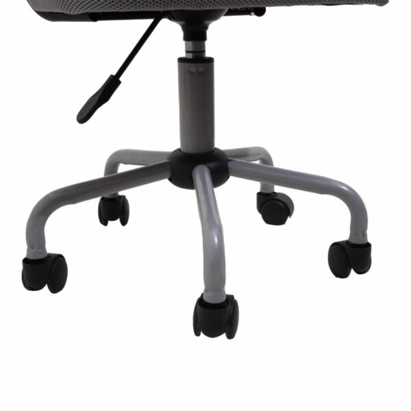 Silla De Oficina Altura Regulable Gris SOPAI FURNITURE Textil - Imagen 6