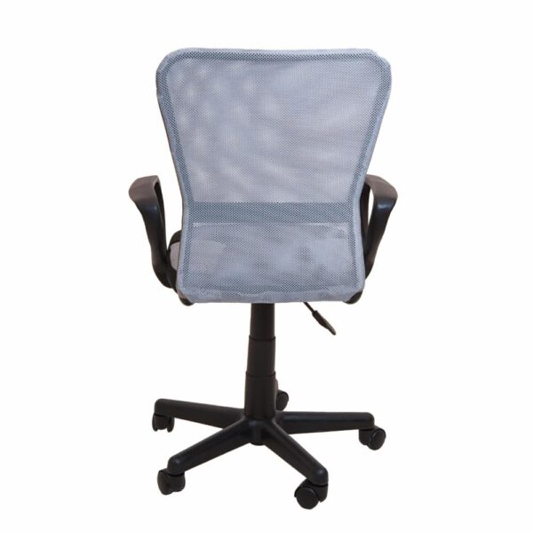 Silla De Oficina Con Apoya Brazos Negra Con Gris Claro SOPAI FURNITURE - Imagen 4