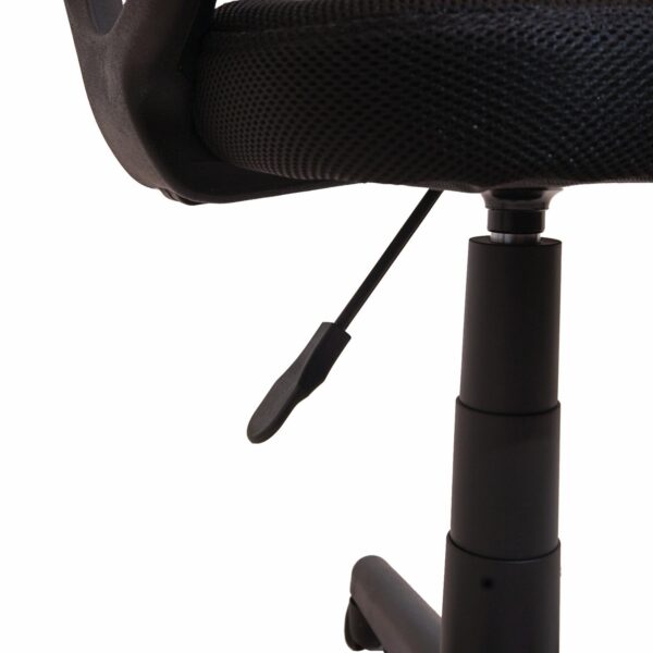 Silla De Oficina Con Apoya Brazos Negra Con Gris Claro SOPAI FURNITURE - Imagen 6
