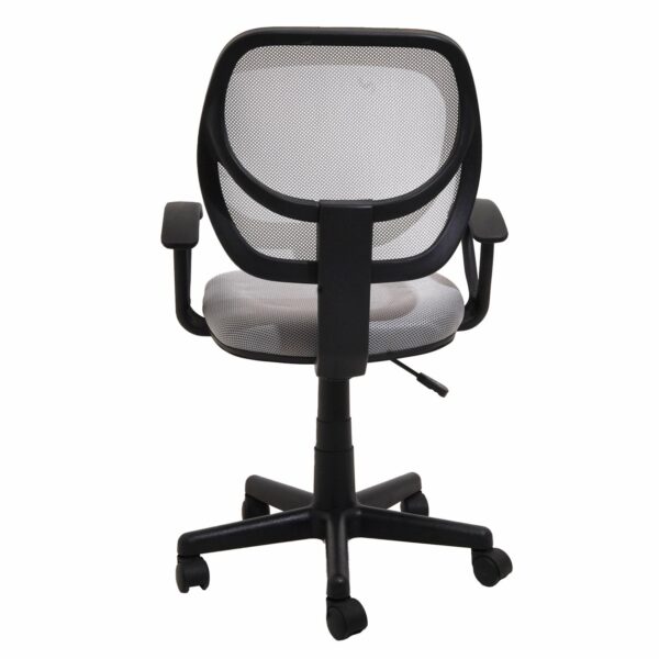 Silla De Oficina Con Apoya Brazos Gris SOPAI FURNITURE - Imagen 4