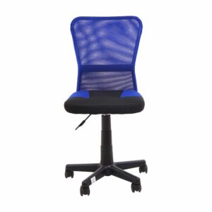 Silla De Oficina Altura Regulable Combinada Azul Con Negro SOPAI FURNITURE