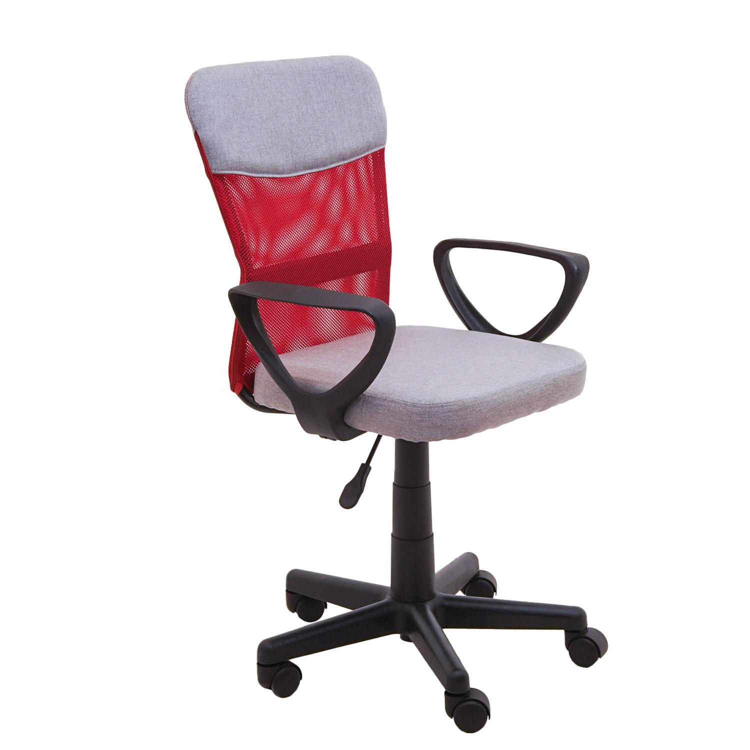 Silla De Oficina Apoya Brazos Rojo Con Gris SOPAI FURNITURE - Imagen 2