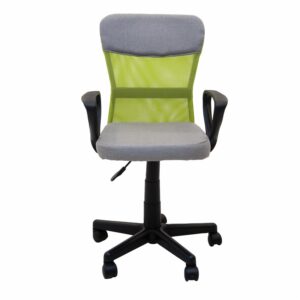 Silla De Oficina Apoya Brazos Verde Manzana Y Gris Oscuro SOPAI FURNITURE