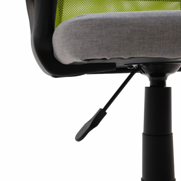 Silla De Oficina Apoya Brazos Verde Manzana Y Gris Oscuro SOPAI FURNITURE - Imagen 6
