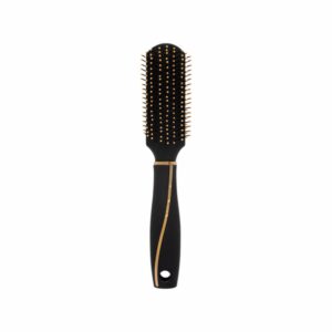 Cepillo Rectangular Negro/Dorado HAIR WITH FLAIR Unidad