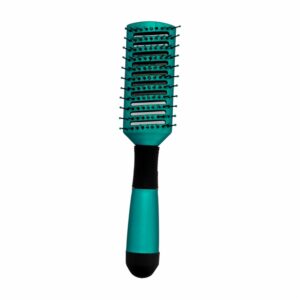 Cepillo Cilíndrico Negro/Verde Medio HAIR WITH FLAIR Unidad