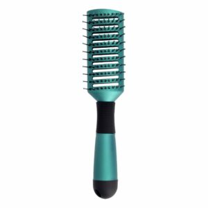 Cepillo Cilíndrico Negro/Verde Medio HAIR WITH FLAIR Unidad