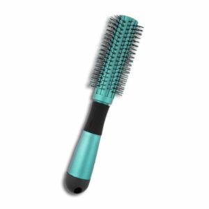 Cepillo Cilíndrico Negro/Verde HAIR WITH FLAIR Unidad