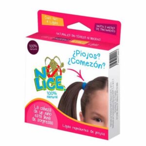 Ligas Anti Piojos Para Cabello GLANTU X 4 Unidades