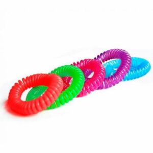 Repelente Antimosquitos Pulsera Espiral GLANTU Pack 5 Uds