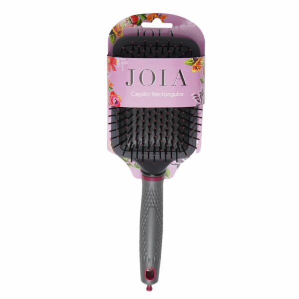 Cepillo Rectangular Gris Morado JOIA Unidad