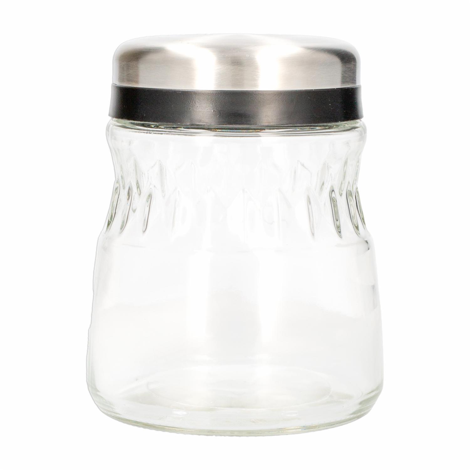 Frasco Redondo Con Tapa SINOGLASS 1000 Ml - Imagen 2