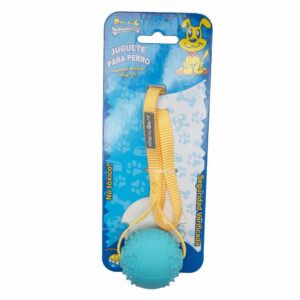 Juguete Para Mascota Diseño Rubber Toy Ball Band Small SOLEIL PET'S WORLD Unidad