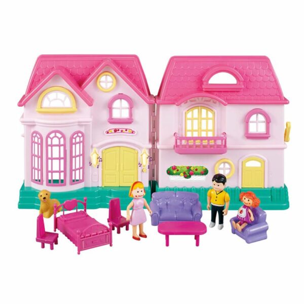 Casa De Muñecas SHUN FENG LONG TOYS Con Accesorios - Imagen 2