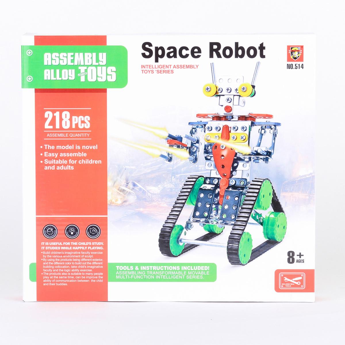 Robot Del Espacio ASSEMBLY TOYS Incluye 218 Piezas