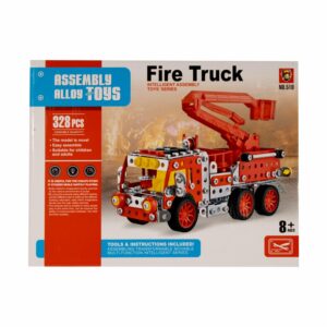 Kit Para Armar Camión De Bomberos ASSEMBLY TOYS 328 Piezas