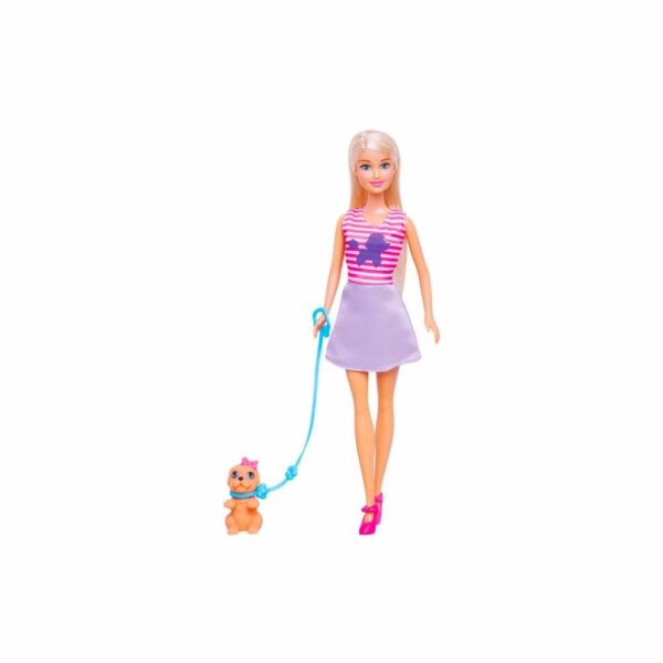 Muñeca Con Mascota ANLILY Incluye Accesorios - Imagen 5