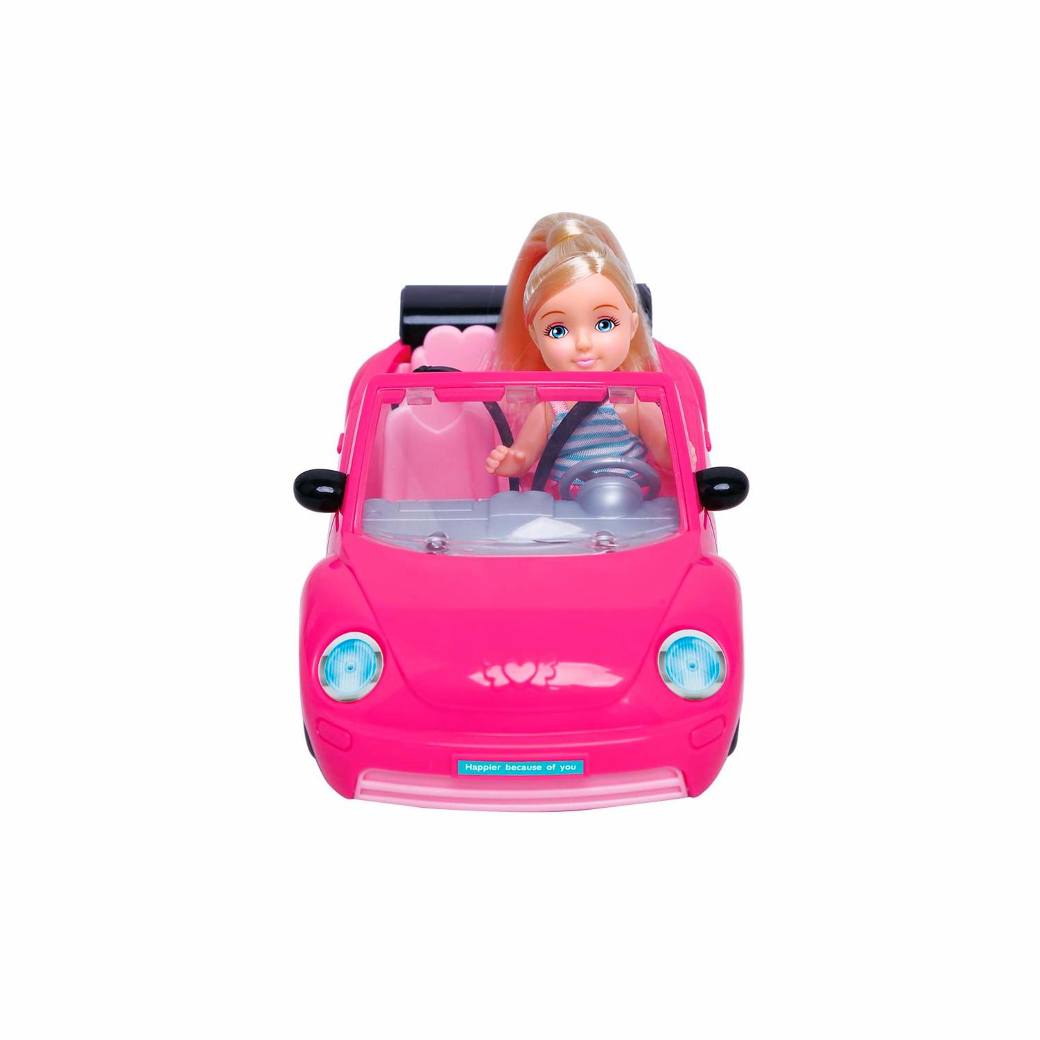 Mini Muñeca En Carro ANKIKI Incluye Accesorios