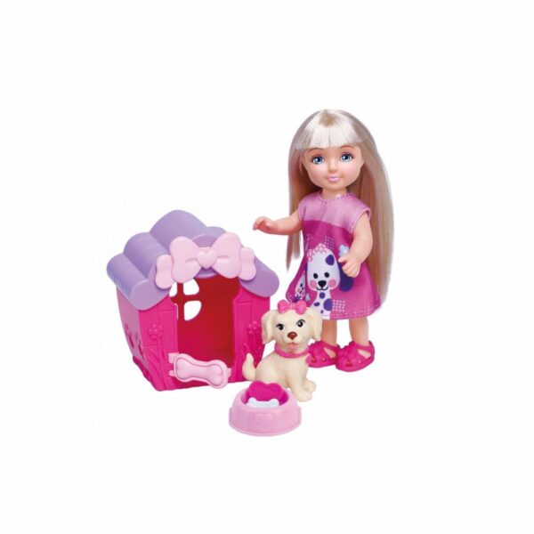 Mini Muñeca Con Mascota ANKIKI Incluye Casa - Imagen 2