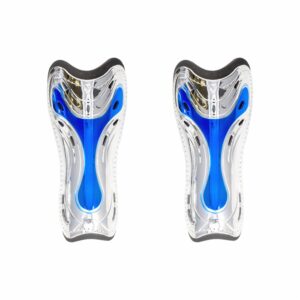 Canilleras Protectoras Combinación Silver Azul WELSTAR Ergonómicas