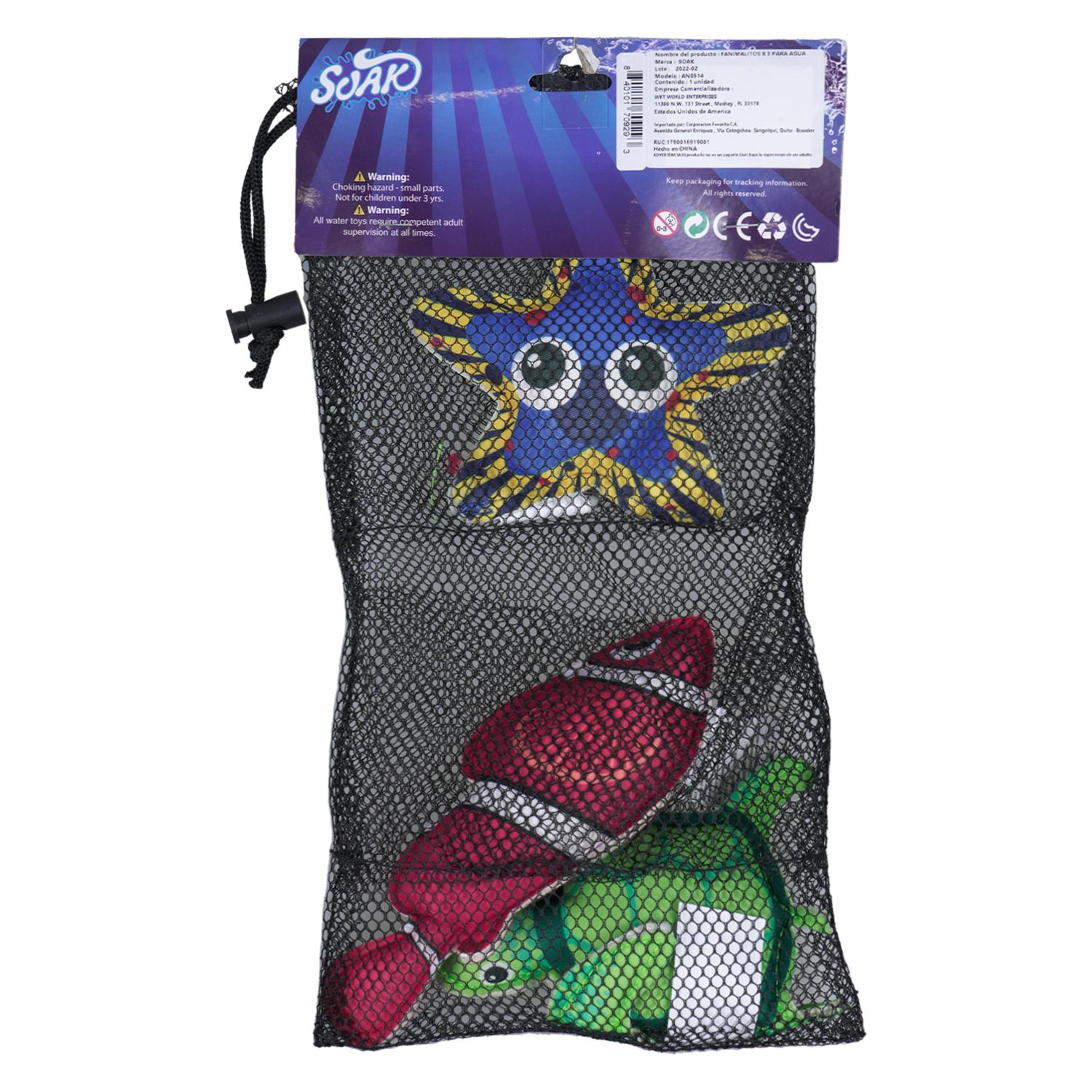Animalitos De Agua SOAK X 3 Uds - Imagen 2