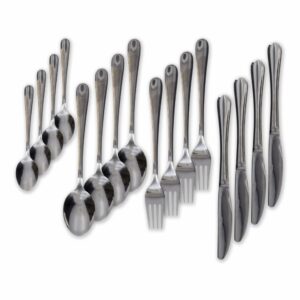 Juego De Cubiertos Diseño Gift Box 4 Puestos QZQ 16 Piezas