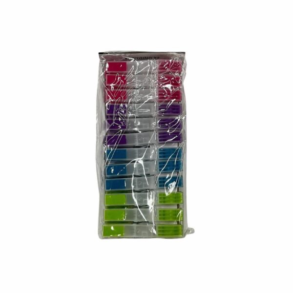 Pinza Para Ropa Delgadas Colores Ergo FREE HOME Unidad - Imagen 2