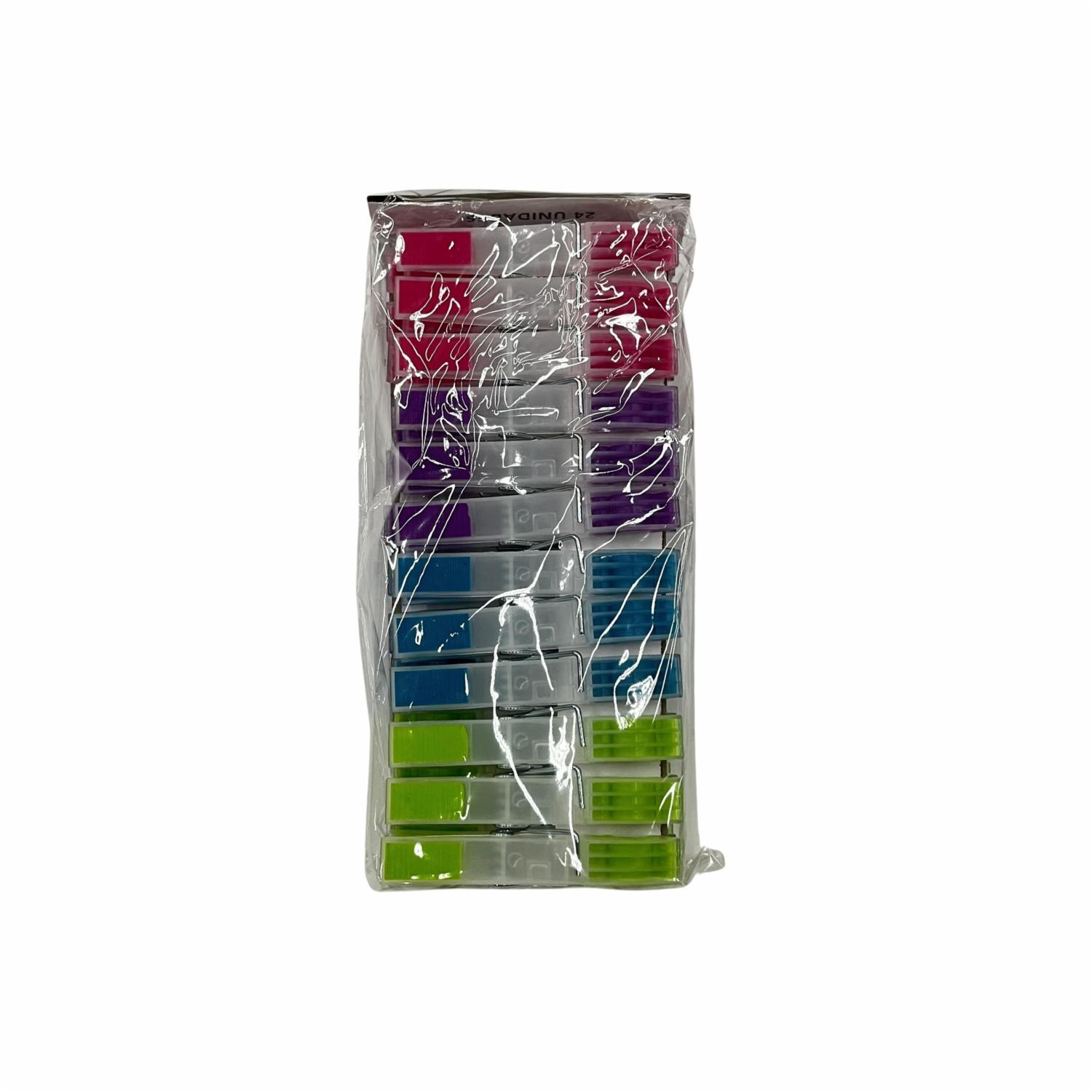 Pinza Para Ropa Delgadas Colores Ergo FREE HOME Unidad