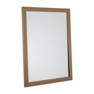 Espejo De Pared Con Marco Color Bronce FREE HOME 40 x 50 Cm
